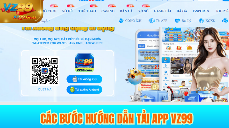 Tải App VZ99 – Ứng Dụng Cá Đánh Cược Uy Tín.
